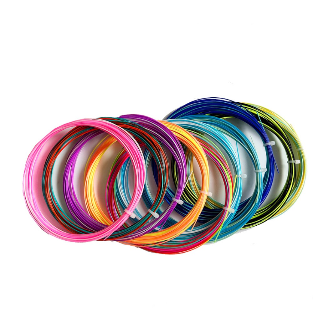 Badminton Yonex String - Colorful Rainbow Badminton String Durable Elastic