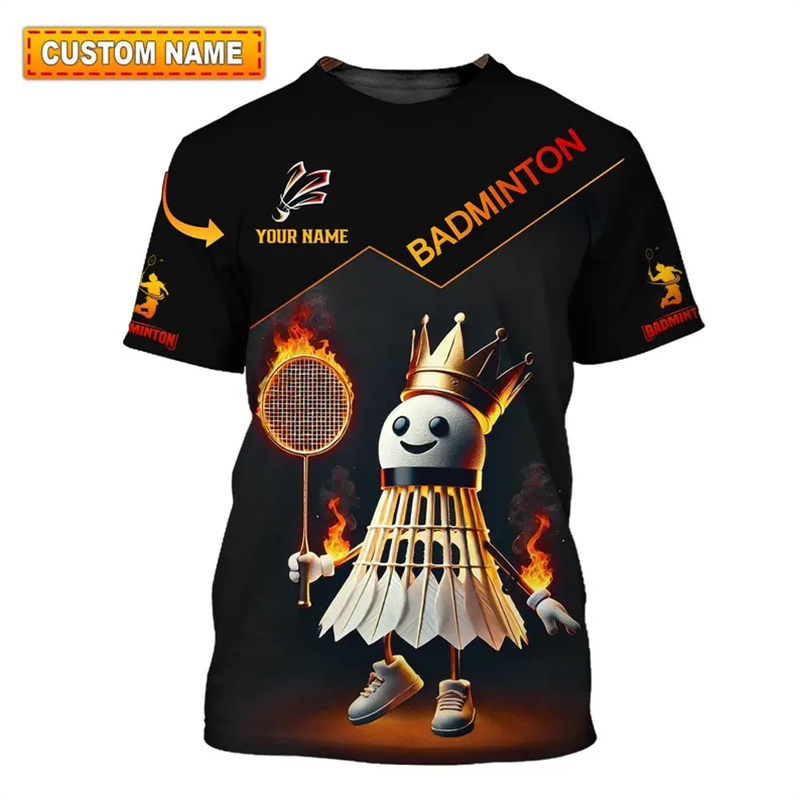 Badminton Lovers - Badminton Sport T-shirt Men's Clothing Cool