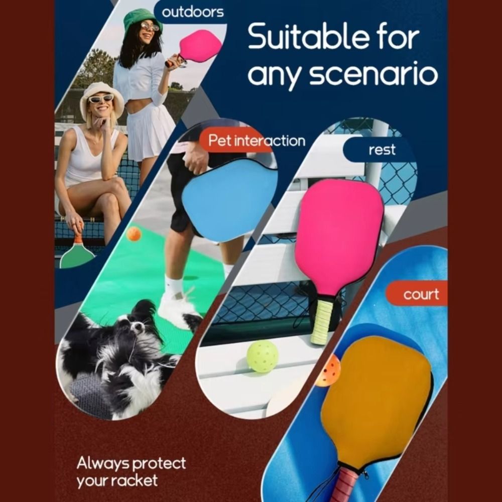 Soft Neoprene Pickleball Racke - Racket Cover Bag ulasan dan harga