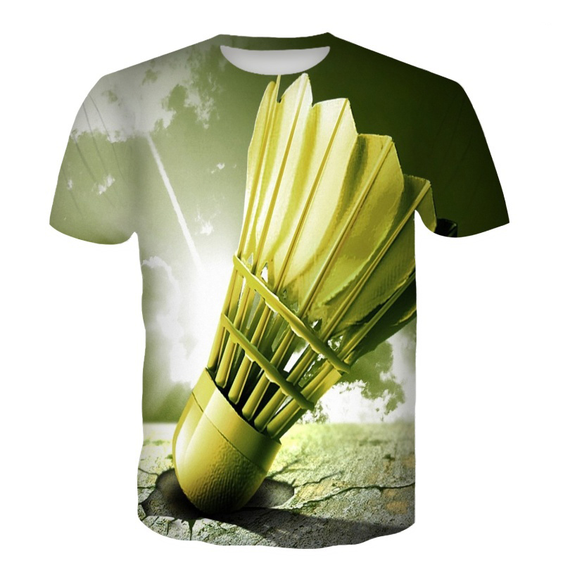 Badminton T-Shirts Shuttlecock - Badminton Lovers ulasan dan harga