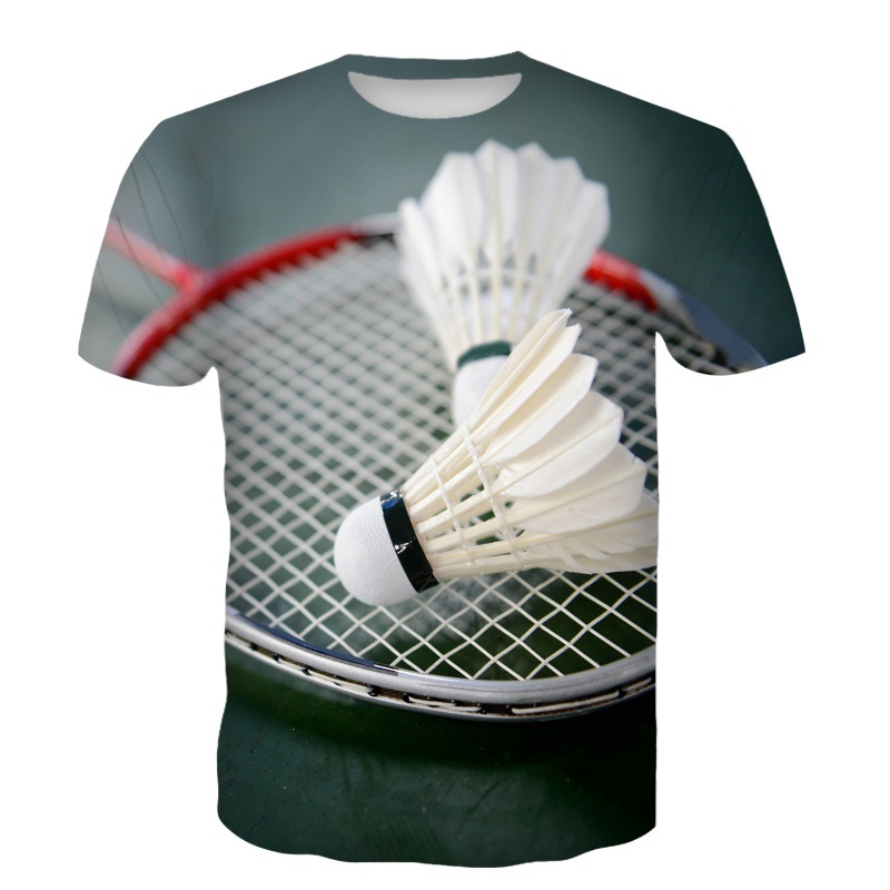 Badminton T-Shirts Shuttlecock - Badminton Lovers ulasan dan harga