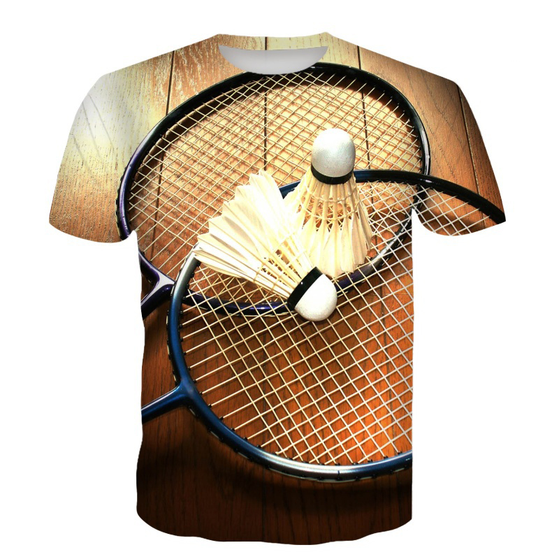 Badminton T-Shirts Shuttlecock - Badminton Lovers ulasan dan harga