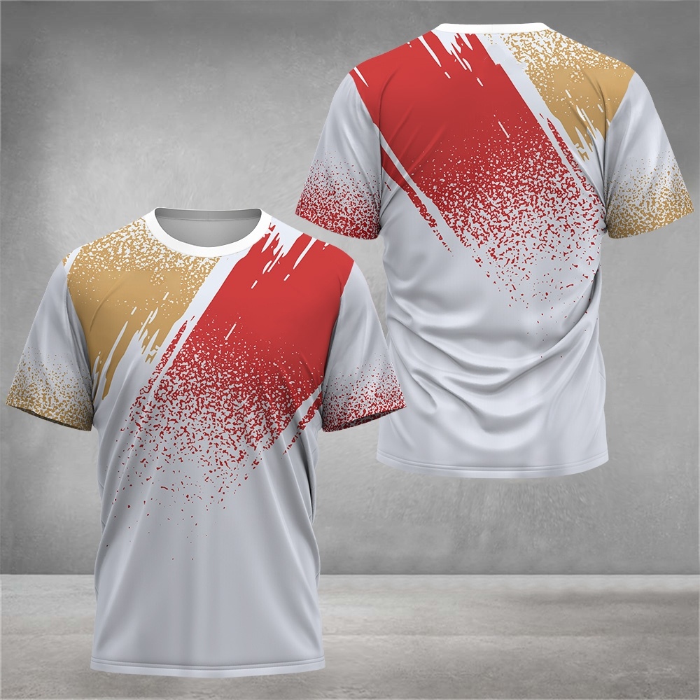 Gym Tennis Sports Men's T Shir - Badminton Lovers ulasan dan harga