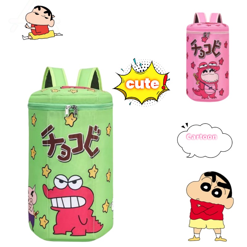Cute Crayon Shin-Chan Backpack - Badminton Anime ulasan dan harga