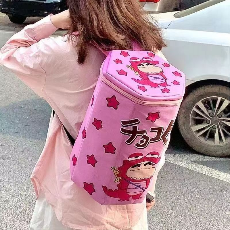 Cute Crayon Shin-Chan Backpack - Badminton Anime ulasan dan harga