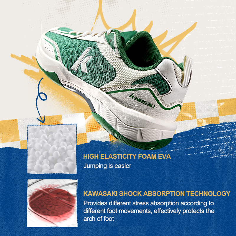 Kawasaki Retro High elasticity - Badminton Footwork ulasan dan harga