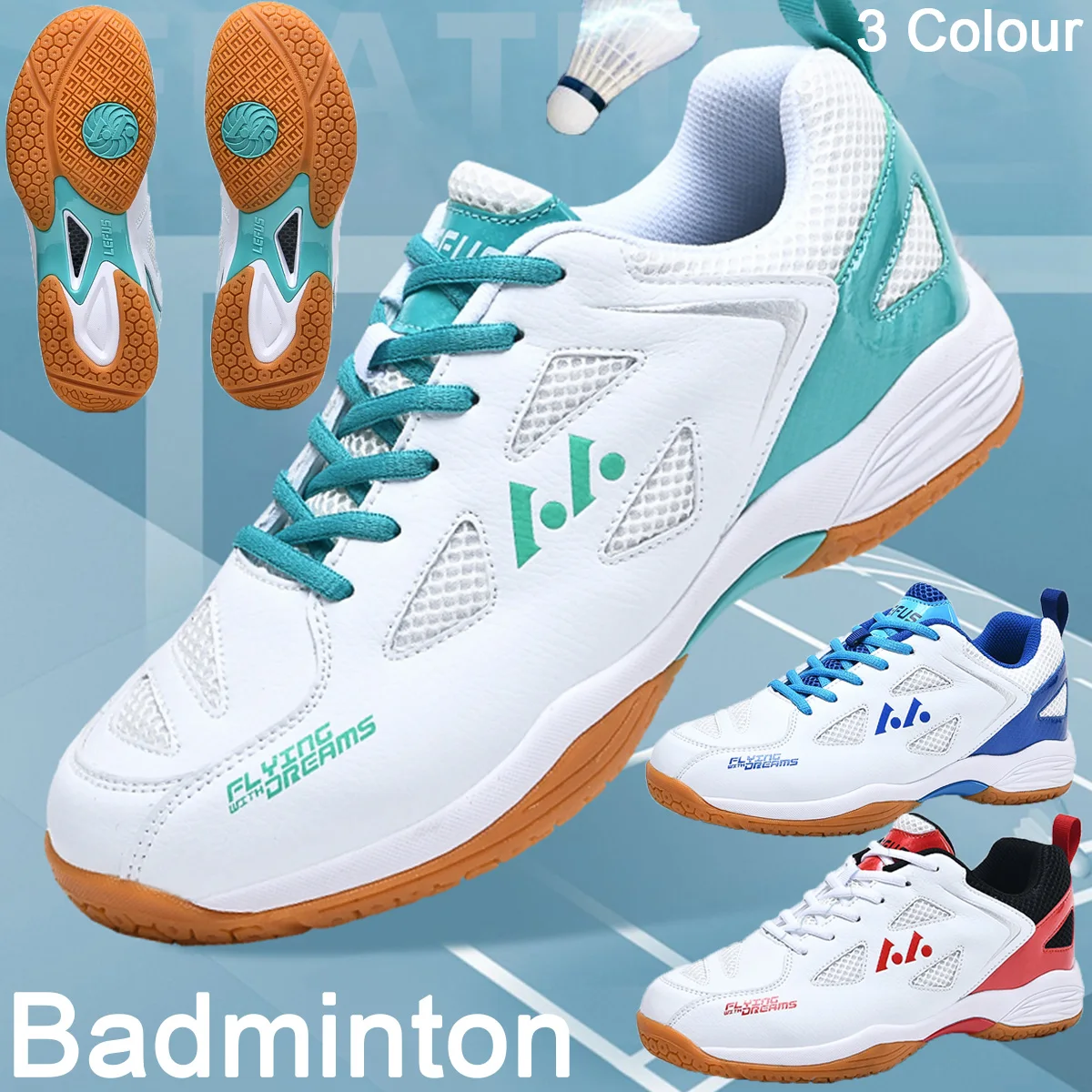 New Men Women Badminton Shoes  - Badminton Footwork ulasan dan harga