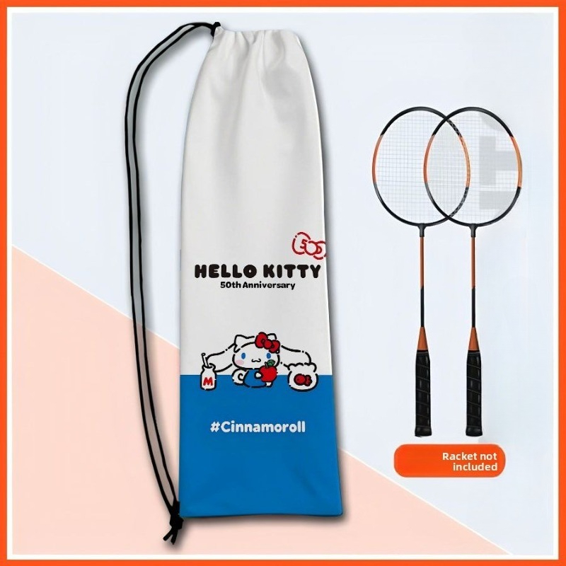Cute Hello Kitty 50th Annivers - Racket Cover Bag ulasan dan harga