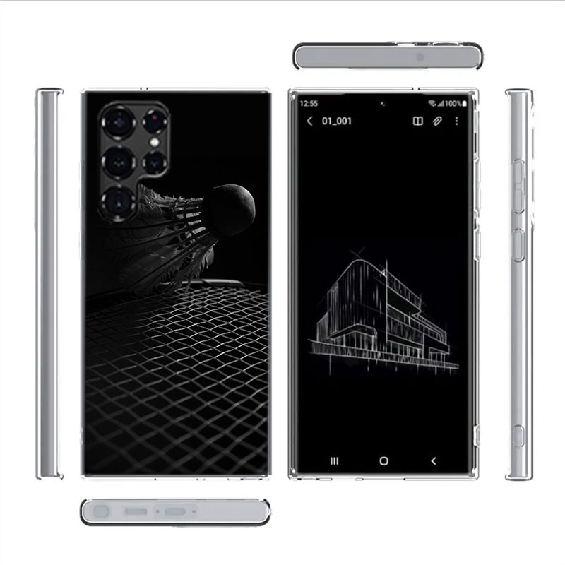 Badminton Sport Capa Phone Cas - Badminton Anime ulasan dan harga
