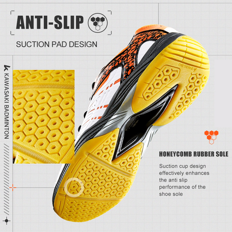 Kawasaki  Badminton Shoes Brea - Badminton Footwork ulasan dan harga