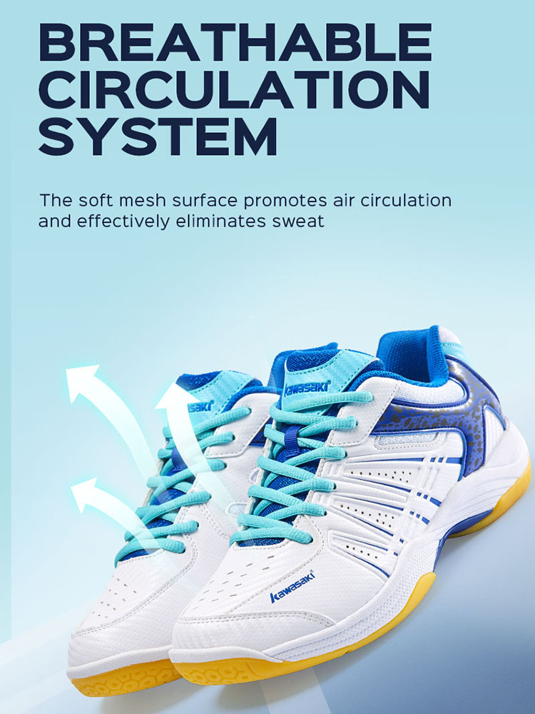 Kawasaki  Badminton Shoes Brea - Badminton Footwork ulasan dan harga